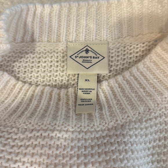 NWT St. John’s Bay sweater size XL women’s - Picture 5 of 6